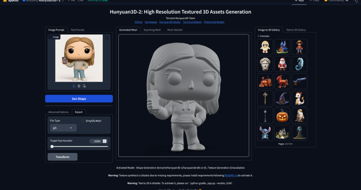 Generate 3d model based on single image
